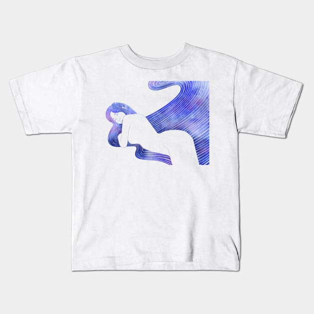 Nereid XCVI Kids T-Shirt by Sirenarts